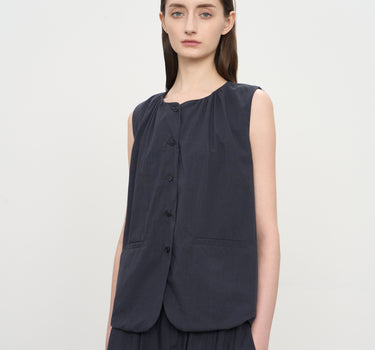 Sleeveless Tank and Wide-Leg Pants Set