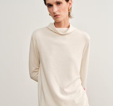 Soft Stretch Viscose Blend Top