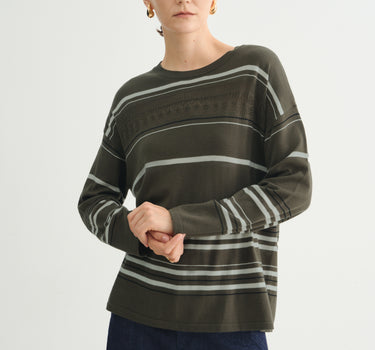 Lightweight Long Sleeve Knit Top for Women