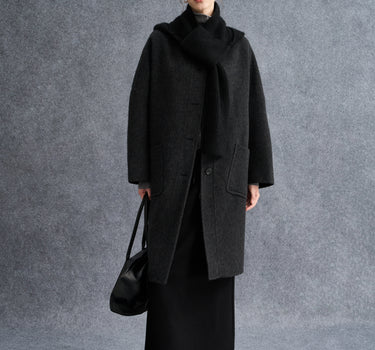 Luxurious Wool & Camel Hair Winter Coat