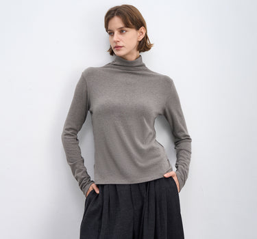 Women’s Wool Blend High-Neck Base Layer