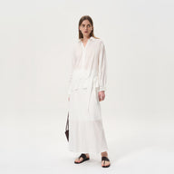 Minimalist Linen Two-Piece Set for Women