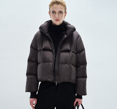 Trendy Short-Length Down Puffer