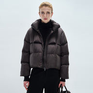 Trendy Short-Length Down Puffer