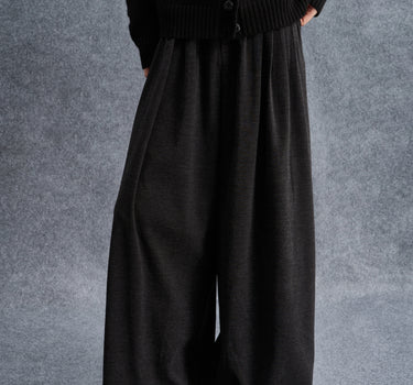 Premium Comfort Drapey Straight-Leg Pants