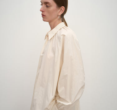 Everyday Minimal Drop-Shoulder Long-Sleeve Shirt