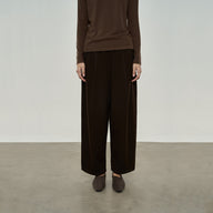 Elegant High Waisted Wide Leg Trousers