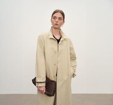 H-Shaped Stand-Up Collar Windbreaker Jacket