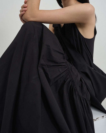 Sleeveless Summer Dress with Handbag