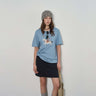 Casual Letter T-Shirt with Whimsical Graphic Print