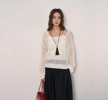 Lace-Up Knit Two-Piece Set: Effortless Style & Comfort