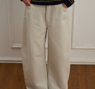 Flowy Straight-Leg Pants with Timeless Drape
