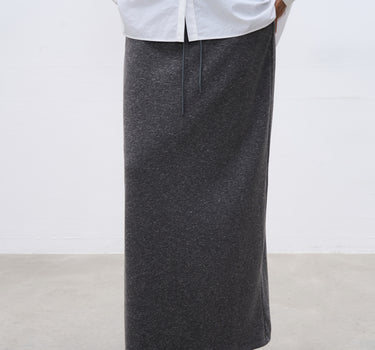 Women’s High-Waisted Knit Straight Skirt
