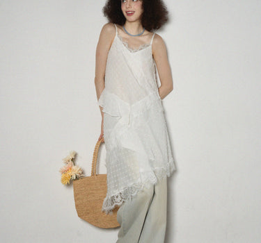 Sleeveless Lace Strapless Dress for Summer Elegance