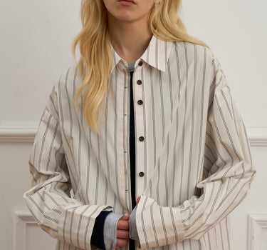 Bold Stripes and Color Blocking: The Perfect Casual Shirt