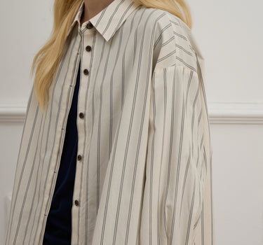 Bold Stripes and Color Blocking: The Perfect Casual Shirt