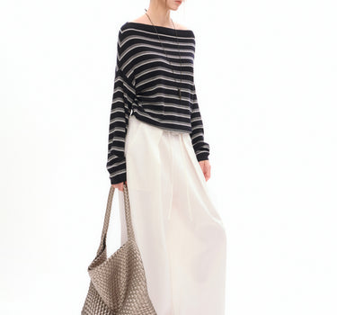 Women’s Lightweight Cotton Blend Wide-Leg Pants