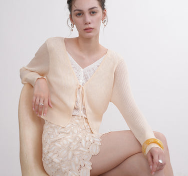 French-Style Airy Lightweight Two-Piece Set