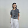 Striped Crew Neck T-Shirt for Effortless Style