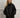 Vintage Black Zipper Leather Jacket for Women