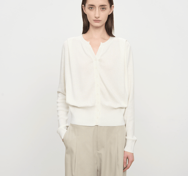 Simple Pleated Knit Sweater – Soft & Elegant