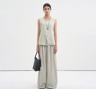 Relaxed Vintage-Inspired Two-Piece Set