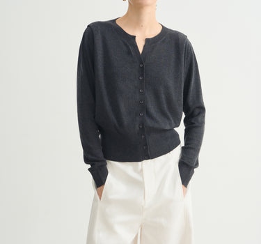 Elegant Wool Blend Knit Sweater