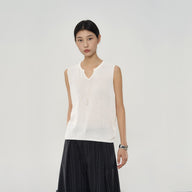 Minimalist V-Neck Tank Top for Effortless Style