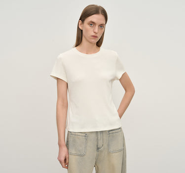 Minimalist Everyday Short-Sleeve Top