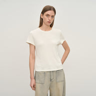 Minimalist Everyday Short-Sleeve Top