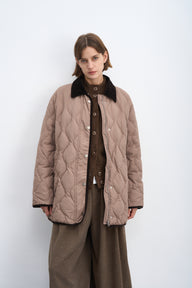 90% Goose Down Quilted Puffer Jacket