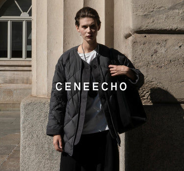 Crew Neck Button-Front Down Jacket