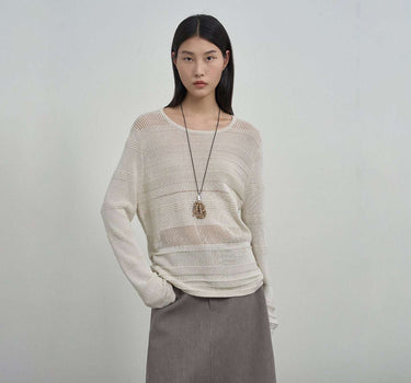 Drapey Long-Sleeve Knit for All Shapes