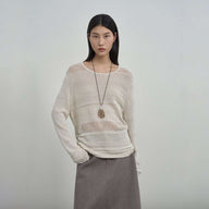 Drapey Long-Sleeve Knit for All Shapes