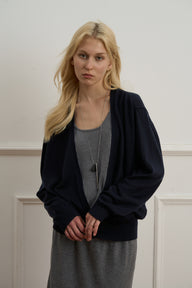 Soft Knit Two-Piece Style Outerwear