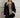 Contrast Collar Oversized Blazer for Modern Women