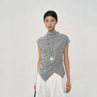 Asymmetrical Hem Designer Top