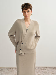 French-Inspired Knit Skirt Set