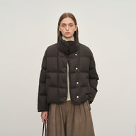Minimalist Short Puffer Jacket