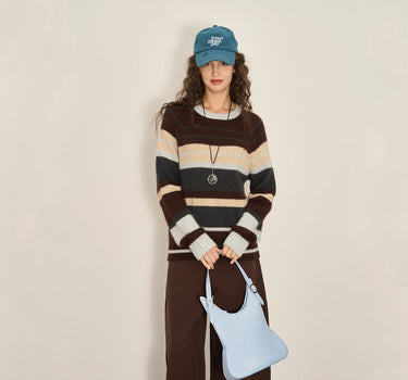 Soft & Stylish Wool Blend Knit Pullover