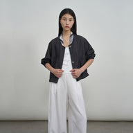 Lightweight Round-Neck Jacket for Women