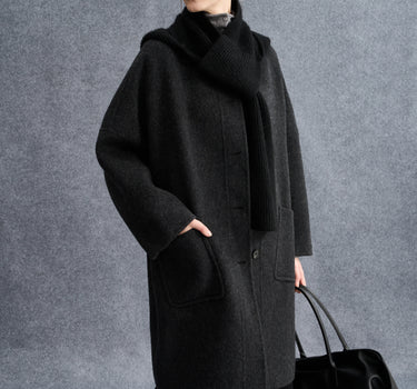 Luxurious Wool & Camel Hair Winter Coat