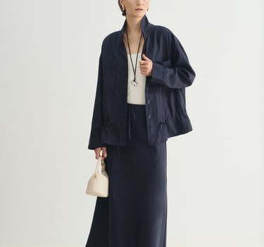 Soft Lyocell Casual Commuter Outfit