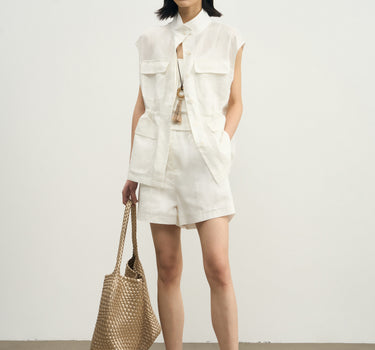 Breathable Tencel-Linen Spring Outfit
