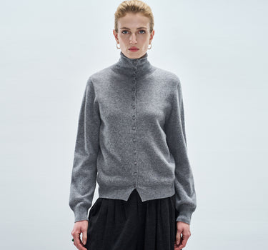 Cozy Sheep Wool High-Neck Top