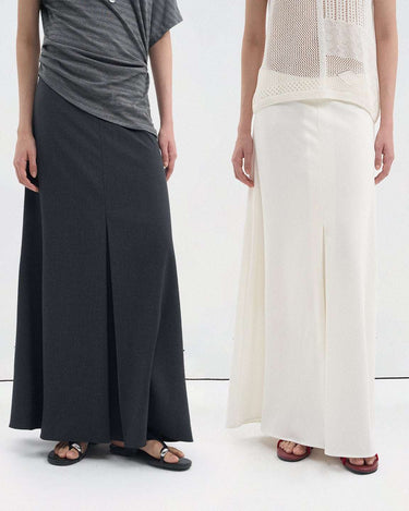 Simple Casual Maxi Dress with Front Slit
