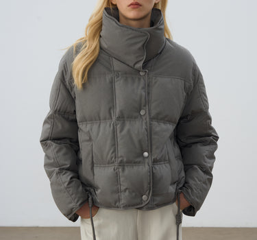 Minimalist Short Puffer Jacket