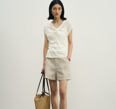 Vintage-Style Linen Shorts for All Figures