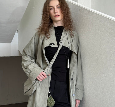 Timeless Longline Trench for Every Season