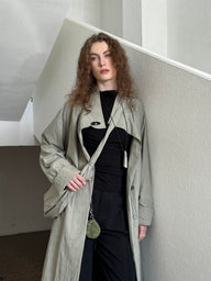 Timeless Longline Trench for Every Season